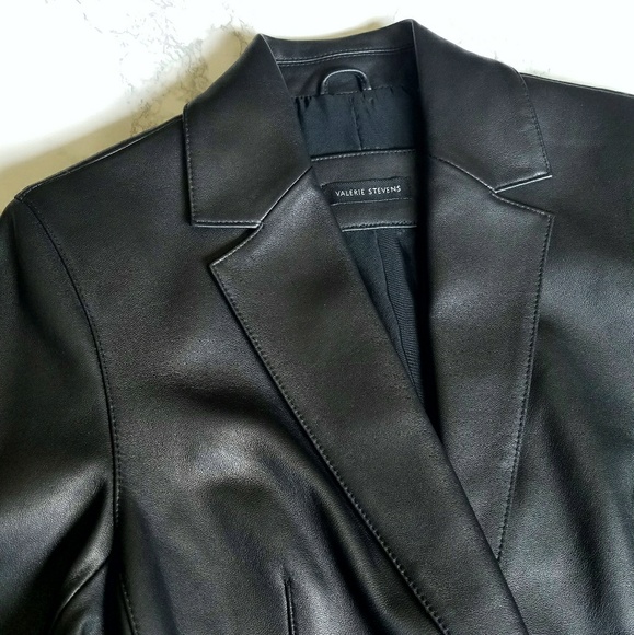 🆕✨HP✨ Valerie Stevens Leather Jacket - Picture 4 of 7